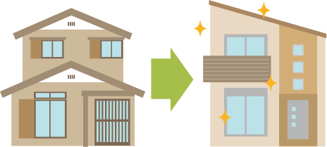 リフォームのイラスト